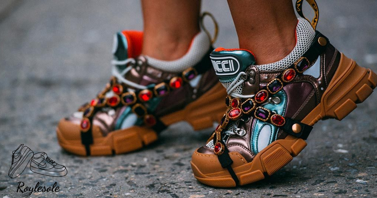 Gucci Flashtrek Sneakers in Leather